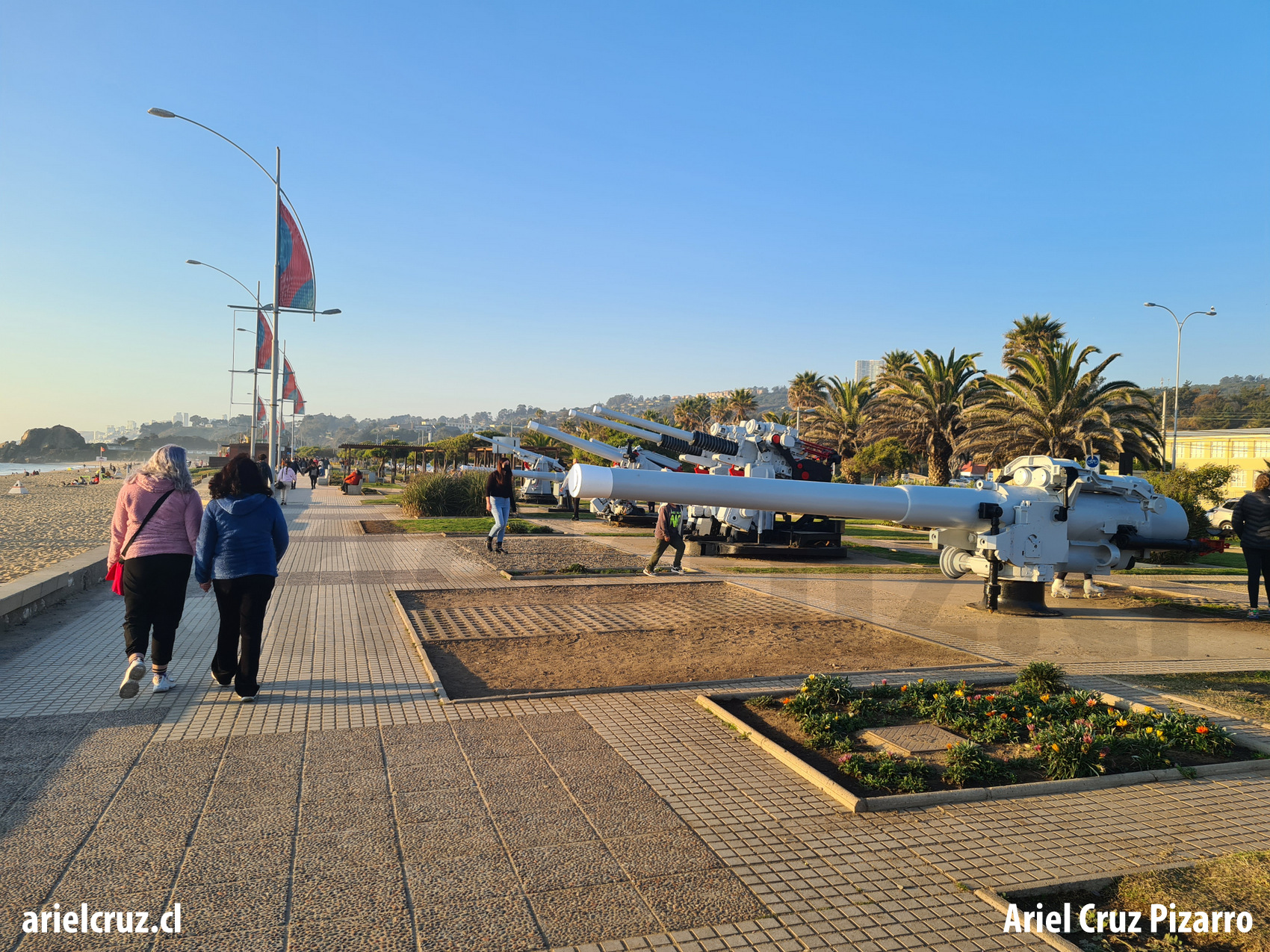 playa los cañones – viña del mar